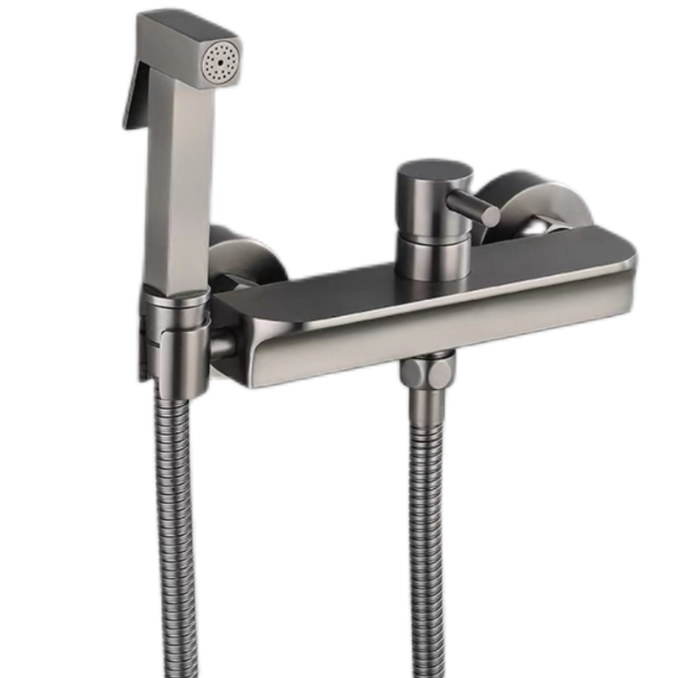 סט מרסס בידה חם וקר גריי מדגם Gunmetal