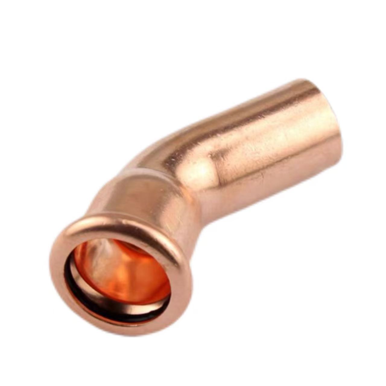 מהדק יחיד מסוג B 45° מרפק