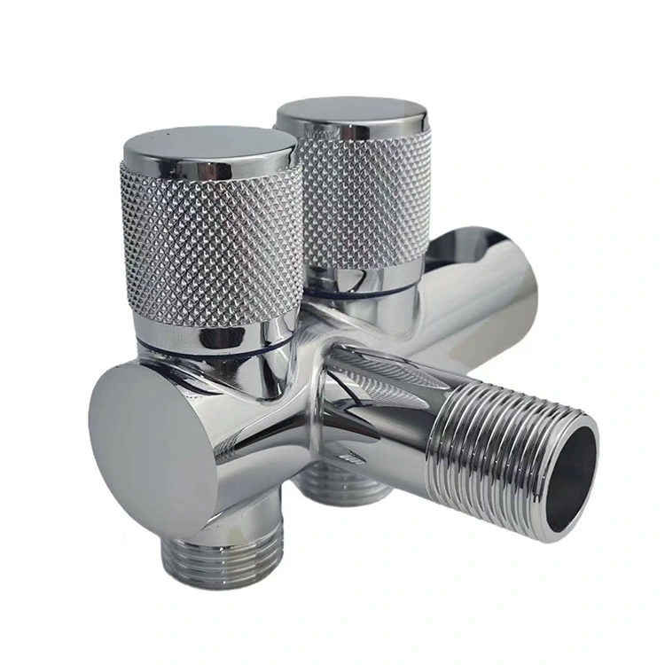 שסתום זווית כפולה תלוי קיר